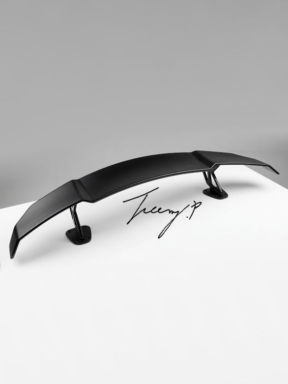 Porsche Taycan 2019-2023 GT style gloss rear spoiler wing
