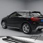 Mercedes Benz GLA X156 OEM style running board side steps practical factory look upgrade
