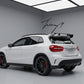 Mercedes GLA Class X156 AMG GLA45 Edition 1 style rear diffuser with tailpipes aggressive sporty rear upgrade
