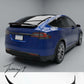 Tesla Model X 2016+ carbon fiber rear trunk spoiler
