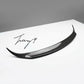 Tesla Model X 2016+ carbon fiber rear trunk spoiler
