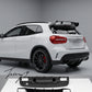 Mercedes GLA Class X156 AMG GLA45 Edition 1 style rear diffuser with tailpipes aggressive sporty rear upgrade
