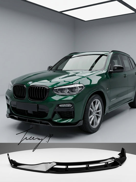 BMW X3 F25 X4 F26 M Sport front splitter spoiler fit 2014 to 2017