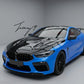 BMW 8 Series G14 G15 G16 mirror covers side wing caps fit 2018 plus