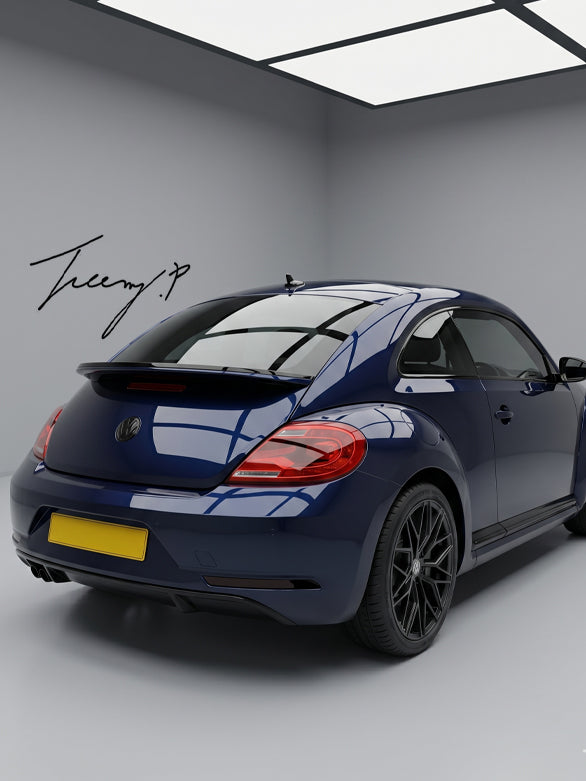 Gloss black OEM fit rear boot trunk lid spoiler for VW Beetle 2013 to 2018
