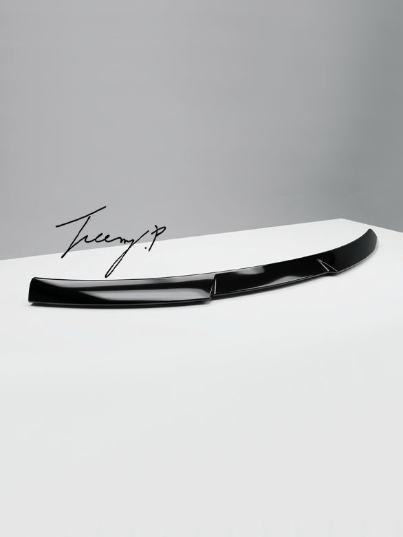 Rear top window roof lip spoiler wing for Audi S4 saloon B8 2008 to 2015
