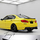 Gloss black M4 style rear boot spoiler for BMW 5 Series F10