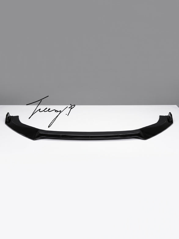 Gloss black front lip splitter for VW Golf MK7 2013 to 2016
