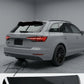 Audi A4 B9 Avant rear roof spoiler wing RS4 look gloss black 2016+
