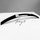 Audi A4 B8 rear trunk boot lip spoiler M4 style gloss black 2012 to 2015
