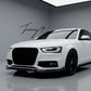 Audi A4 B8 facelift front splitter lip spoiler diffuser 2011 to 2015
