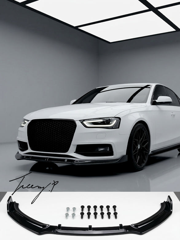 Audi A4 B8 facelift front splitter lip spoiler diffuser 2011 to 2015
