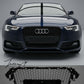 Audi A4 B8 RS style honeycomb front grille gloss black 2013 to 2015
