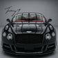 Bentley Continental GT front grille mesh radiator gloss black 2012 to 2016
