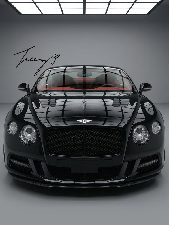 Bentley Continental GT front grille mesh radiator gloss black 2012 to 2016
