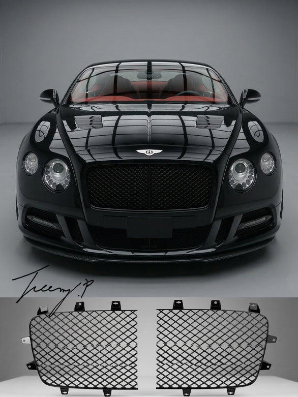 Bentley Continental GT front grille mesh radiator gloss black 2012 to 2016
