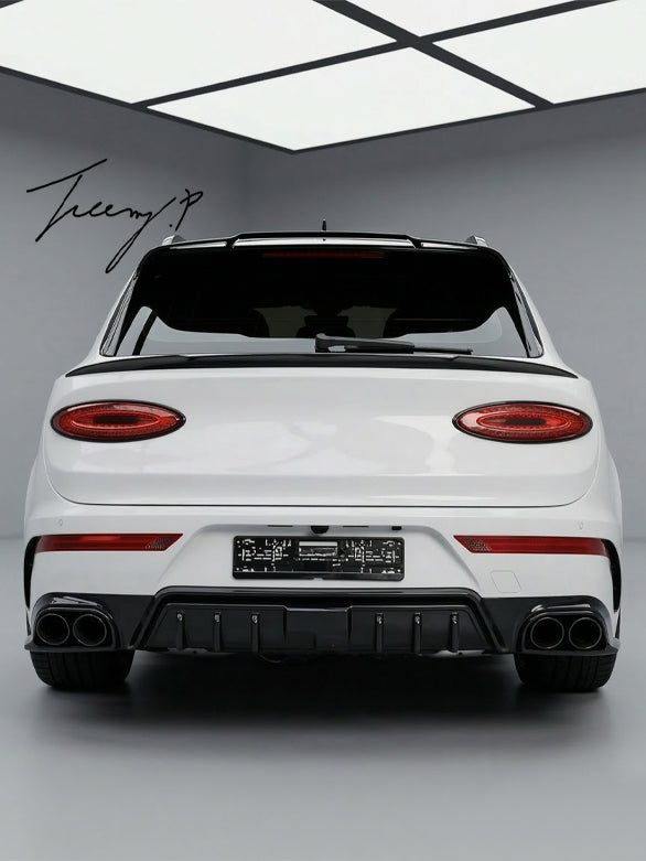 Bentley Bentayga mid boot spoiler lip 2021+
