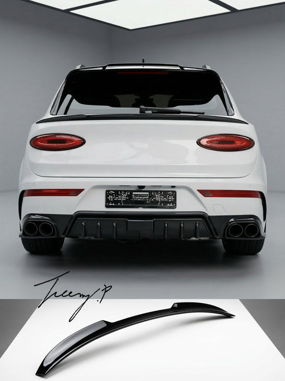 Bentley Bentayga mid boot spoiler lip 2021+
