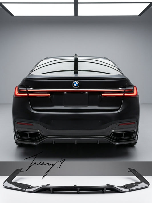 BMW 7 Series G11 G12 M Sport rear diffuser bodykit fit 2019 to 2022
