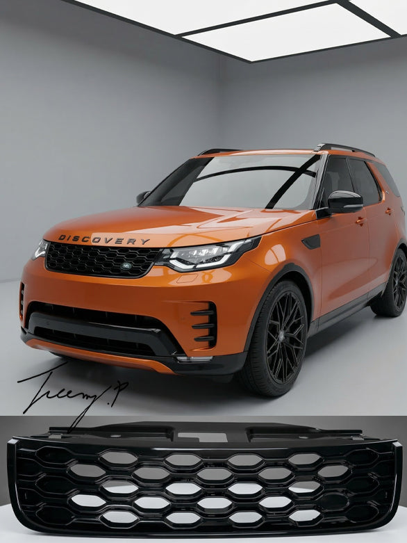 Land Rover Discovery 5 L462 dynamic style gloss black front grille 2021 onwards
