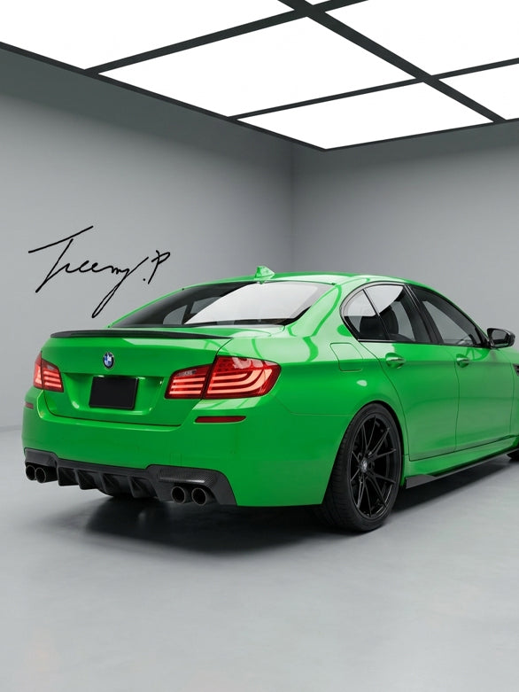 BMW 5 Series F10 F11 M Sport rear diffuser bodykit for 2010 - 2017 models
