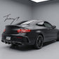 Mercedes C Class W205 carbon effect side skirts extension 2014 to 2021