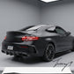 Mercedes C Class W205 carbon effect side skirts extension 2014 to 2021