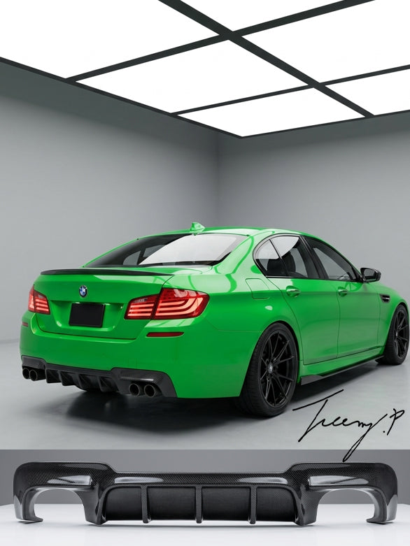 BMW 5 Series F10 F11 M Sport rear diffuser bodykit for 2010 - 2017 models
