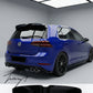 VW Golf MK7 MK7.5 TDI TSI GTI gloss black Oettinger style rear boot spoiler sporty sleek upgrade
