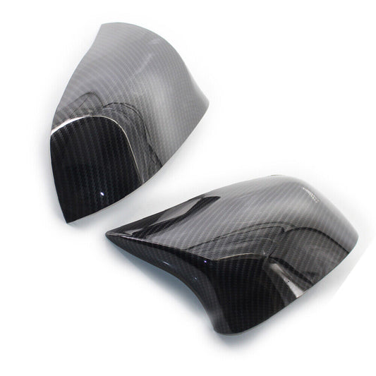 BMW X5 & X6 Side Mirror Caps Bodykit in Carbon & Black Finish BMW F15 F16 (2014-2018)