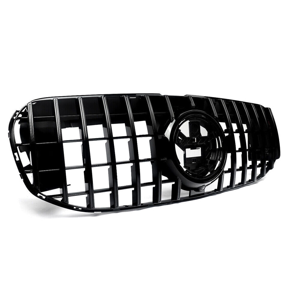 FRONT GRILLE GRILLE AMG PANAMERICANA GTR STYLE GLOSS FOR MERCEDES GLS W167 X167