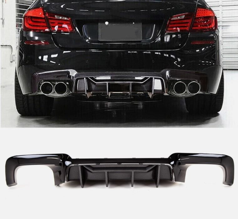 BMW M5 F10 Rear Diffuser Bodykit Carbon dipped