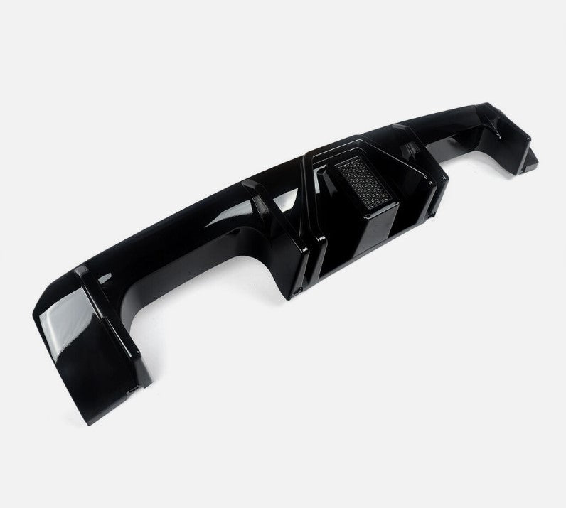 BMW G80 M3 G82 G83 M4 REAR BUMPER DIFFUSER BLACK LED LIGHT