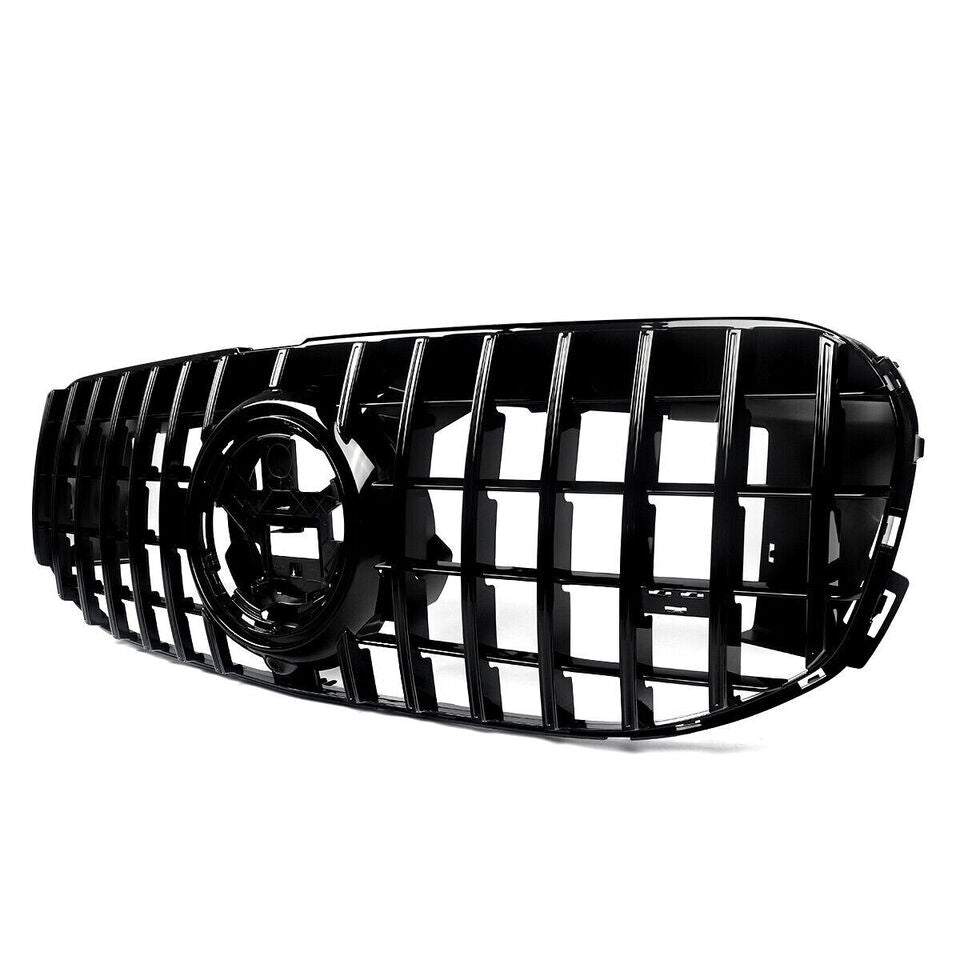 FRONT GRILLE GRILLE AMG PANAMERICANA GTR STYLE GLOSS FOR MERCEDES GLS W167 X167