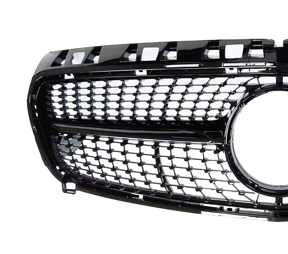 DIAMOND STYLE FRONT BUMPER GRILLE 12-15 PRE-FACELIFT FOR MERCEDES A CLASS W176 