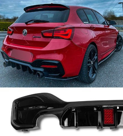 BMW 1 Series M140i F1 Rear Diffuser Exhausts 2015+