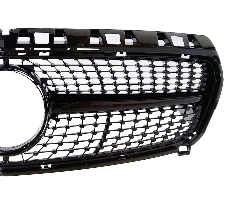 DIAMOND STYLE FRONT BUMPER GRILLE 12-15 PRE-FACELIFT FOR MERCEDES A CLASS W176 