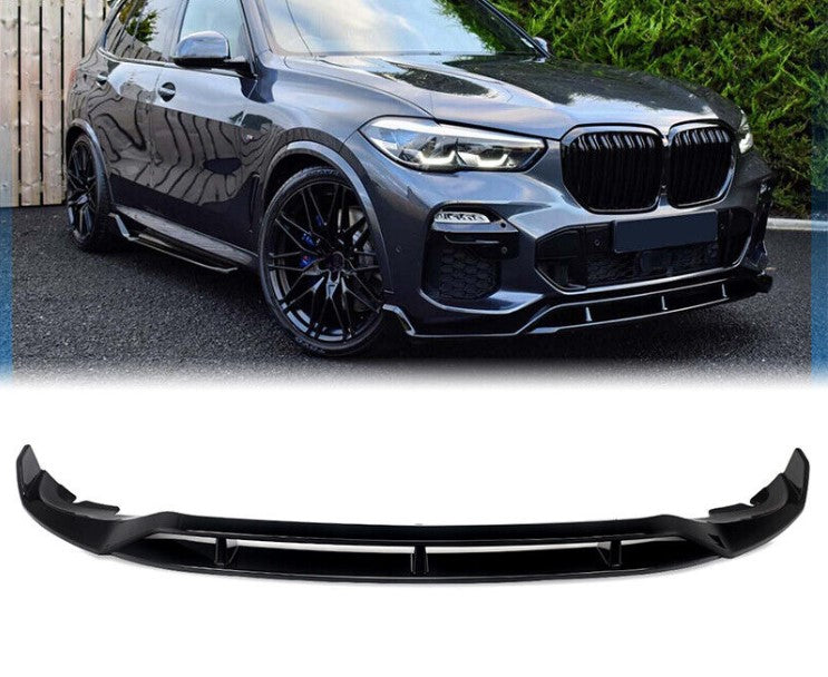 BMW X5 G05 FRONT SPLITTER M SPORT FRONT LIP SPOILER BODYKIT (2018-2022)