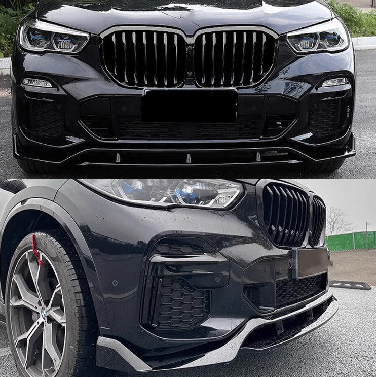 BMW X5 G05 FRONT SPLITTER M SPORT FRONT LIP SPOILER BODYKIT (2018-2022)