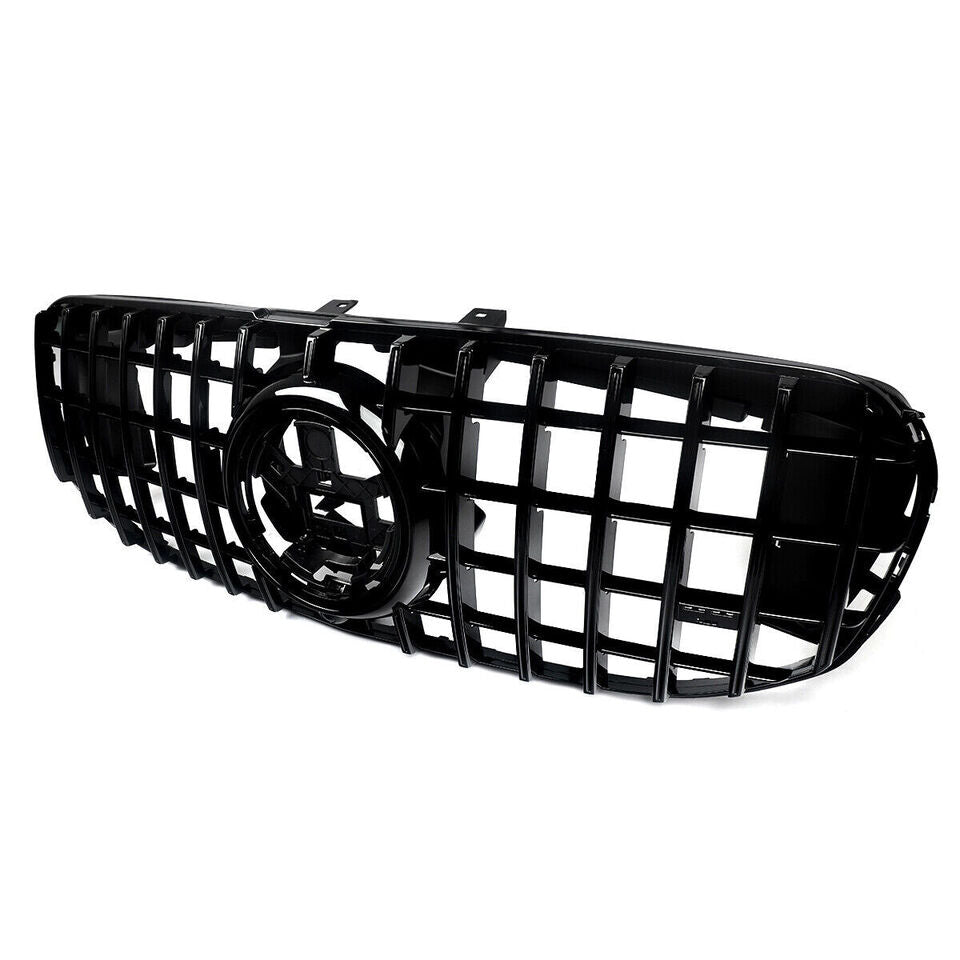 FRONT GRILLE GRILLE AMG PANAMERICANA GTR STYLE GLOSS FOR MERCEDES GLS W167 X167