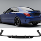 Mercedes-Benz C-Class W205 (2019–2021) Gloss Black Rear Diffuser Lip Valance Spoiler