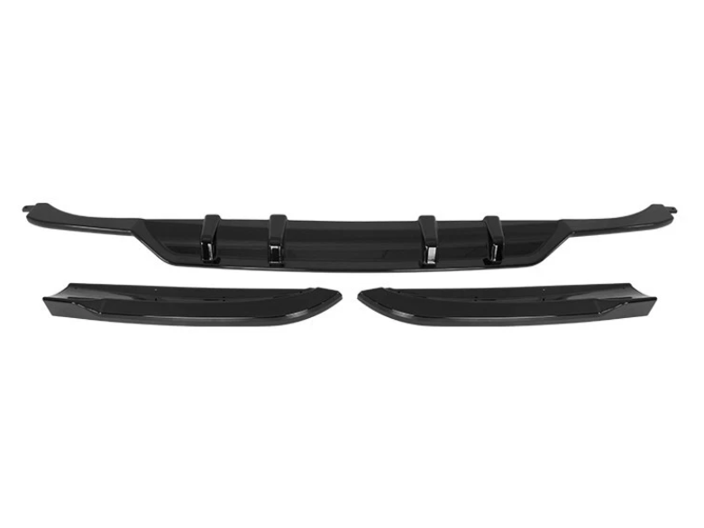Mercedes-Benz C-Class W205 (2019–2021) Gloss Black Rear Diffuser Lip Valance Spoiler