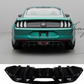 Ford Mustang MK6.5 (2018–2023) Gloss Black Rear Diffuser Lip Valance Bumper