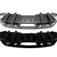 Ford Mustang MK6.5 (2018–2023) Gloss Black Rear Diffuser Lip Valance Bumper