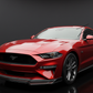 Ford Mustang MK6.5 (2018–2023) Gloss Black Front Splitter Spoiler Lip Body Wing