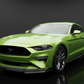 Ford Mustang MK6.5 (2018–2023) Gloss Black Front Splitter Spoiler Lip Body Wing
