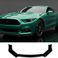 Ford Mustang MK6 (2015–2017) Gloss Black Front Splitter Spoiler Lip Body Wing