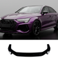 Audi RS3 8Y Prefacelift (2020–2024) Gloss Black Front Splitter Spoiler Lip