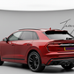 Audi Q8 S Line (2018+) Gloss Black Rear Diffuser Lip Valance Spoiler Splitter