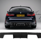BMW M3 M4 G80 G82 G83 (2020+) Gloss Black Rear Diffuser Lip Valance Spoiler Body